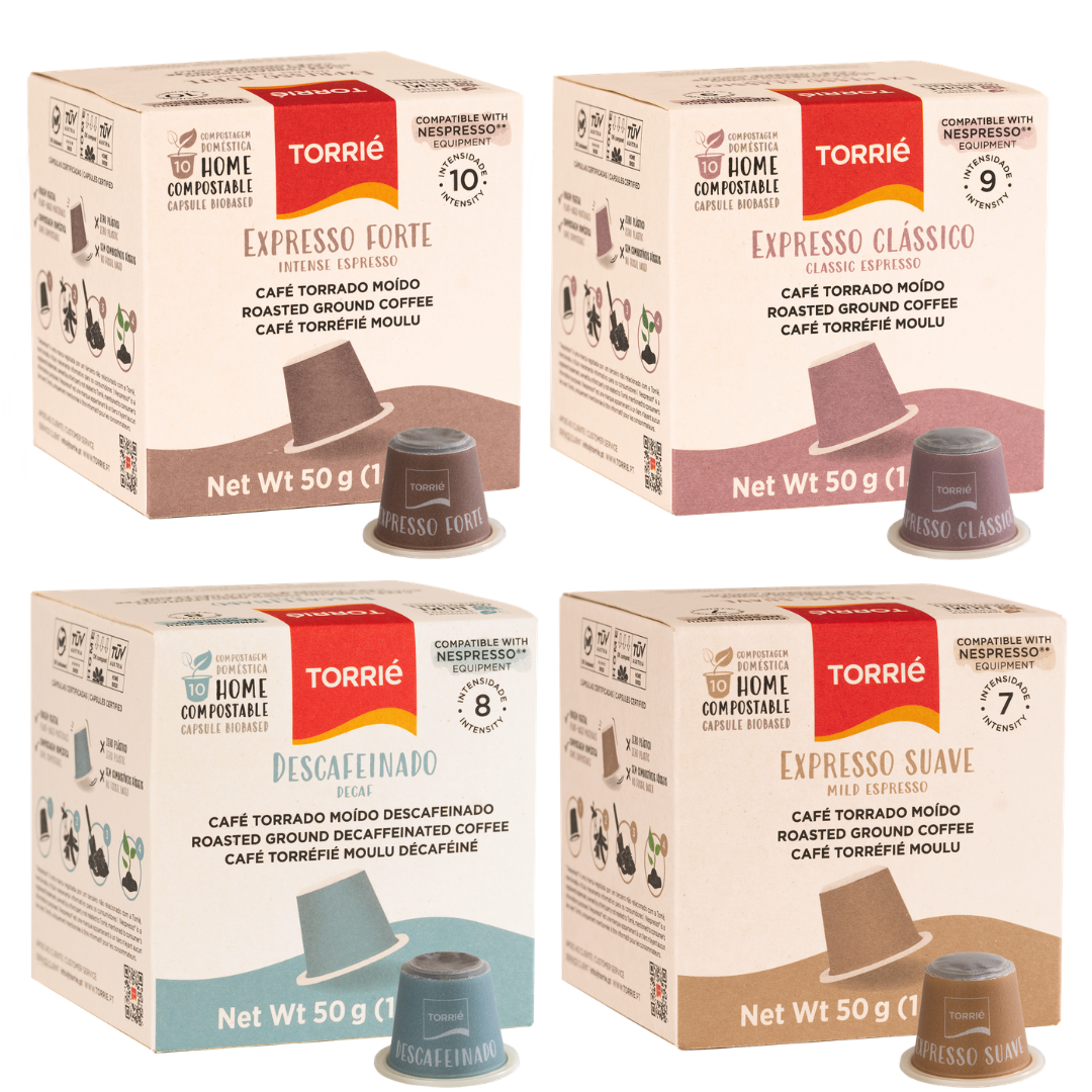 Home Compostable Nespresso Compatible Biodegradable Pods Eco Friendly Range