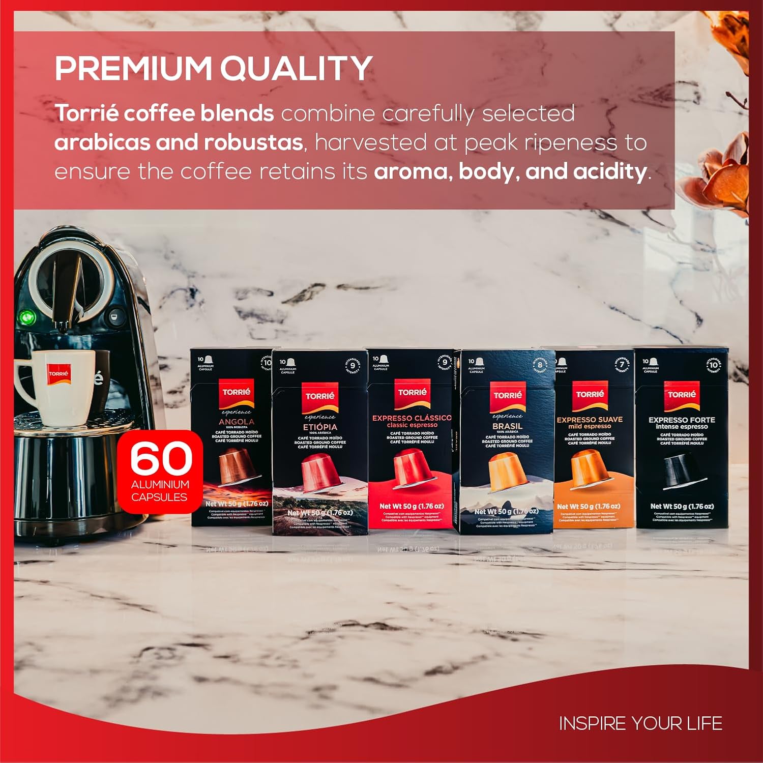 Variety Pack Aluminium Nespresso® Compatible Coffee Pods