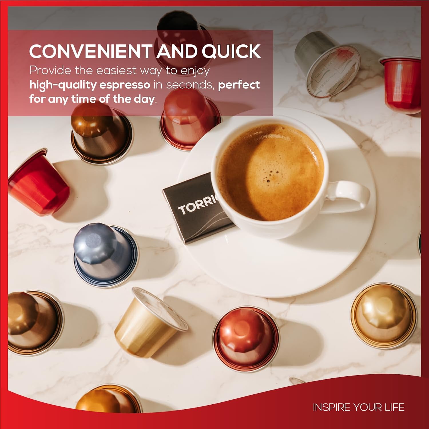 Variety Pack Aluminium Nespresso® Compatible Coffee Pods