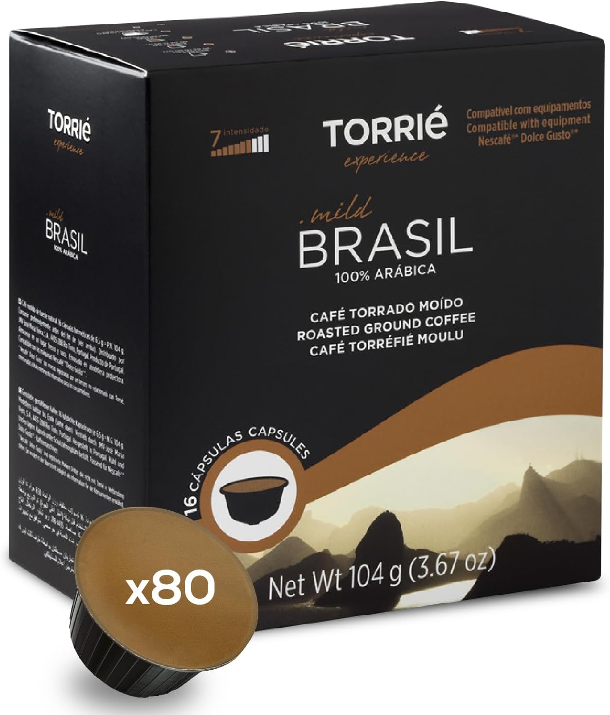 Brazil - Dolce Gusto® Compatible Coffee Pods