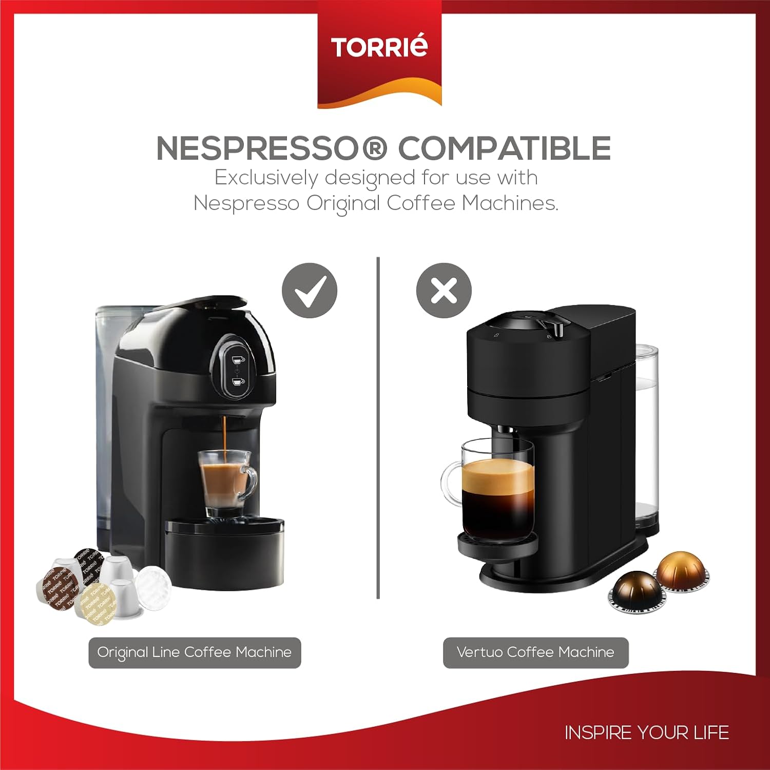 Instant with Milk Nespresso® Compatible Coffee Pods