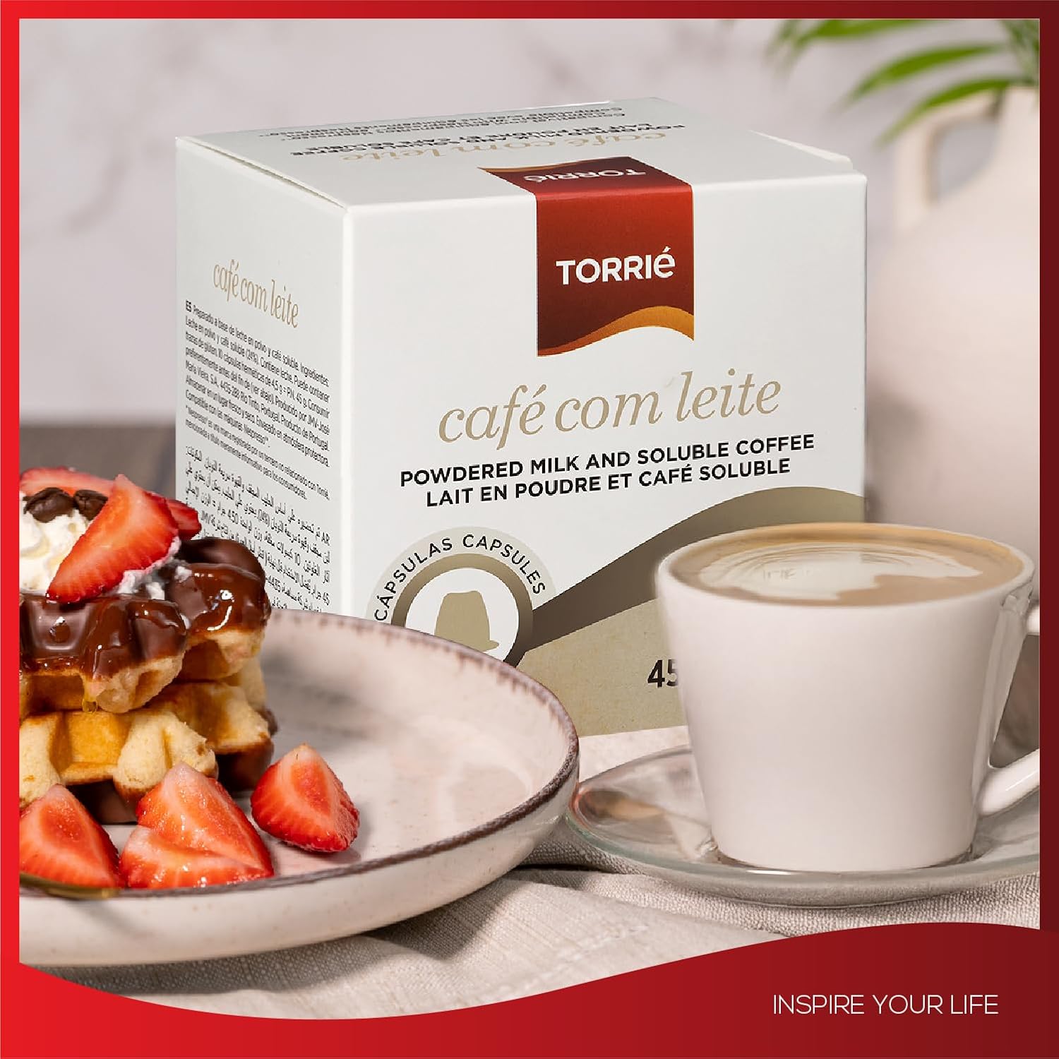 Instant with Milk Nespresso® Compatible Coffee Pods